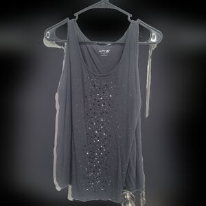 Gray comfy top